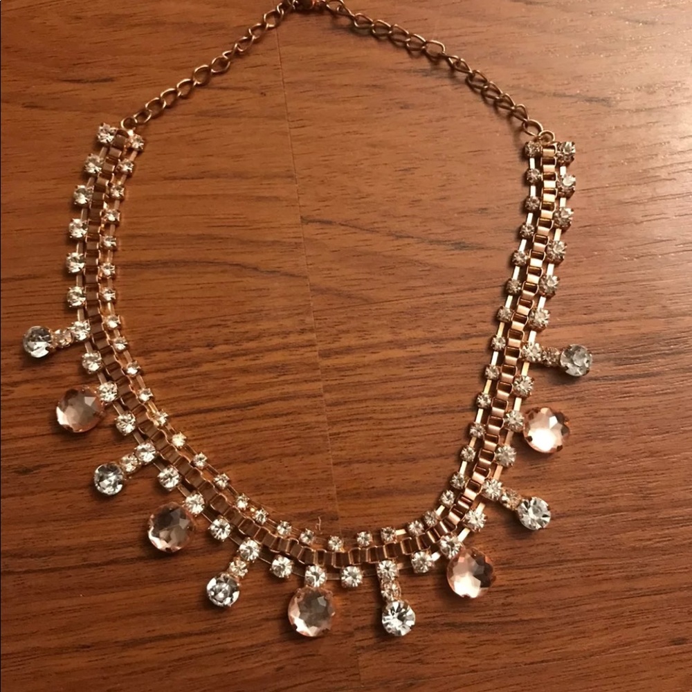 Cute Shiny Jewel Statement Necklace